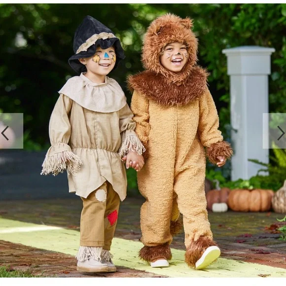 Wizard of Oz  Kids Scarecrow Costume - PBK - Picture 7 of 13